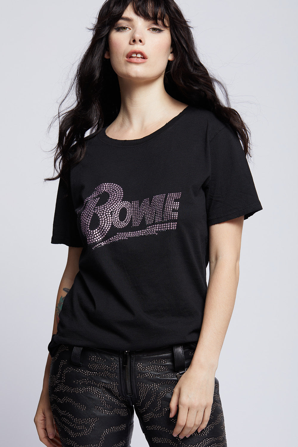 Bowie Crystal Boyfriend Tee