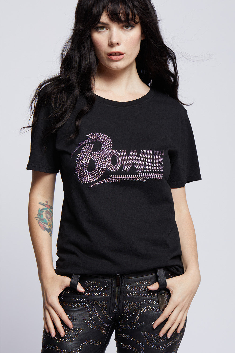 Bowie Crystal Boyfriend Tee