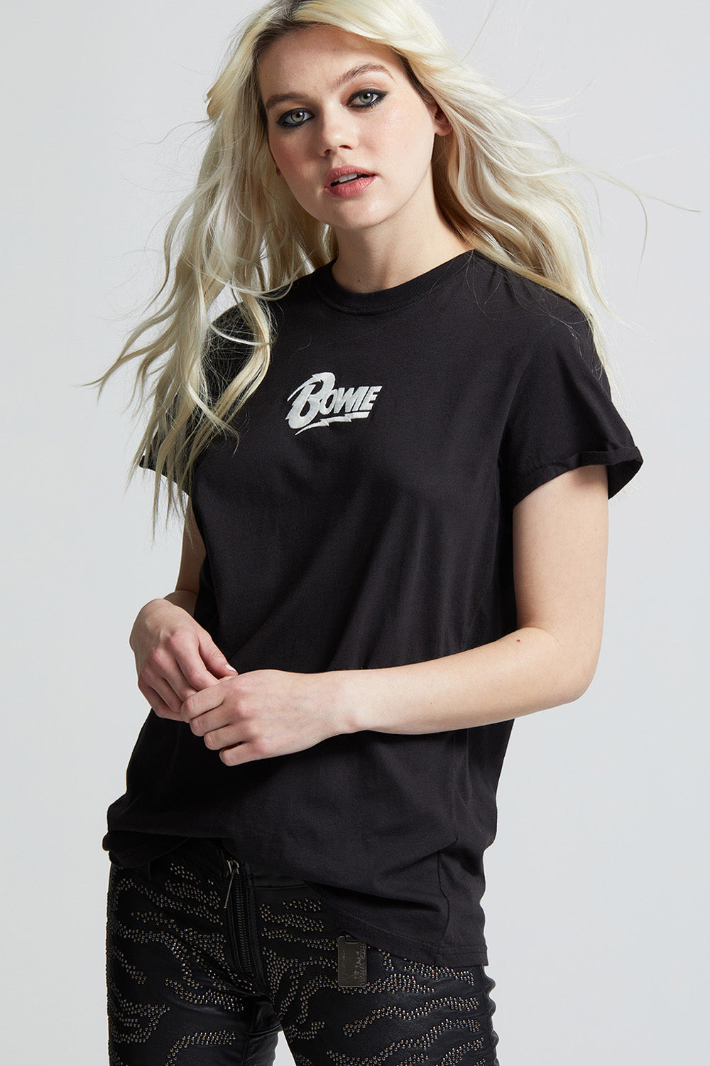 Bowie Icon Embroidery Tee