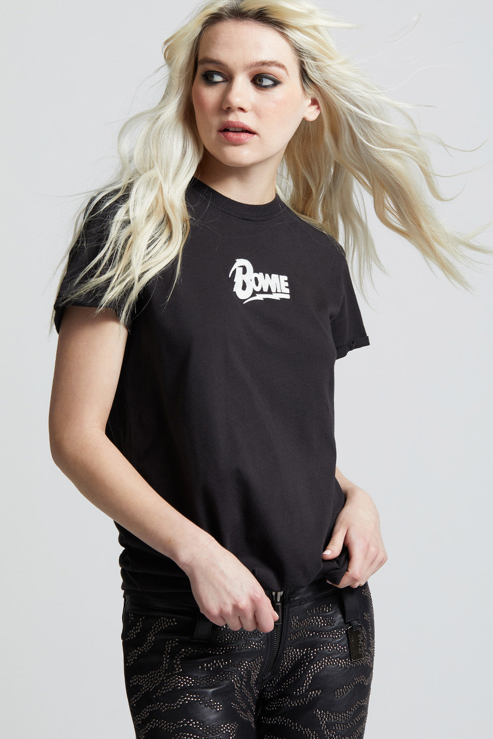 Bowie Icon Embroidery Tee