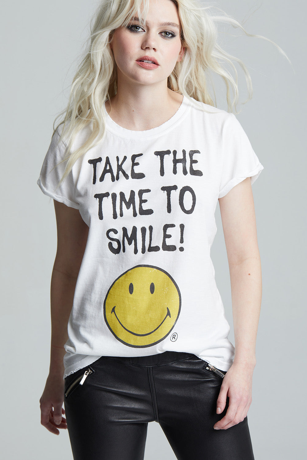 Smiley Time To Smile Tee