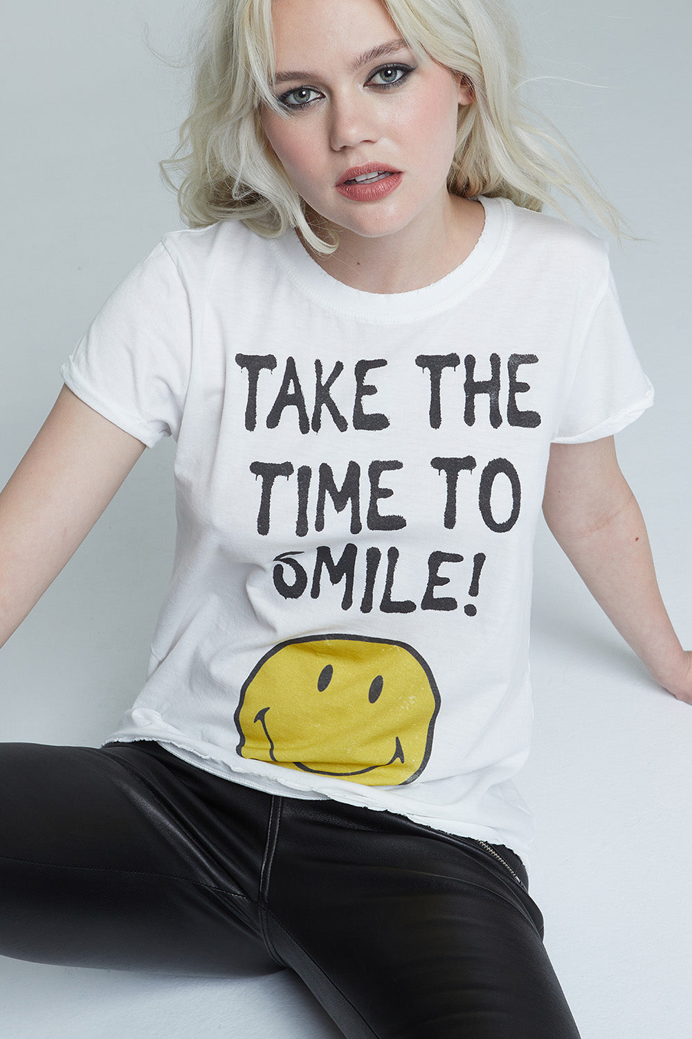 Smiley Time To Smile Tee