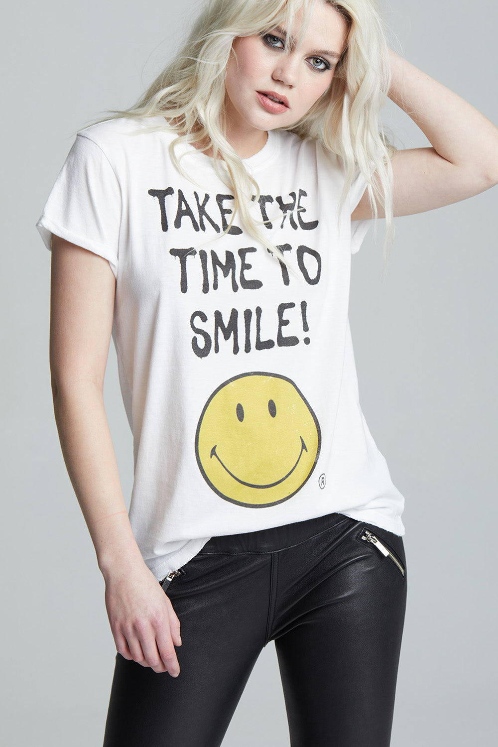 Smiley Time To Smile Tee