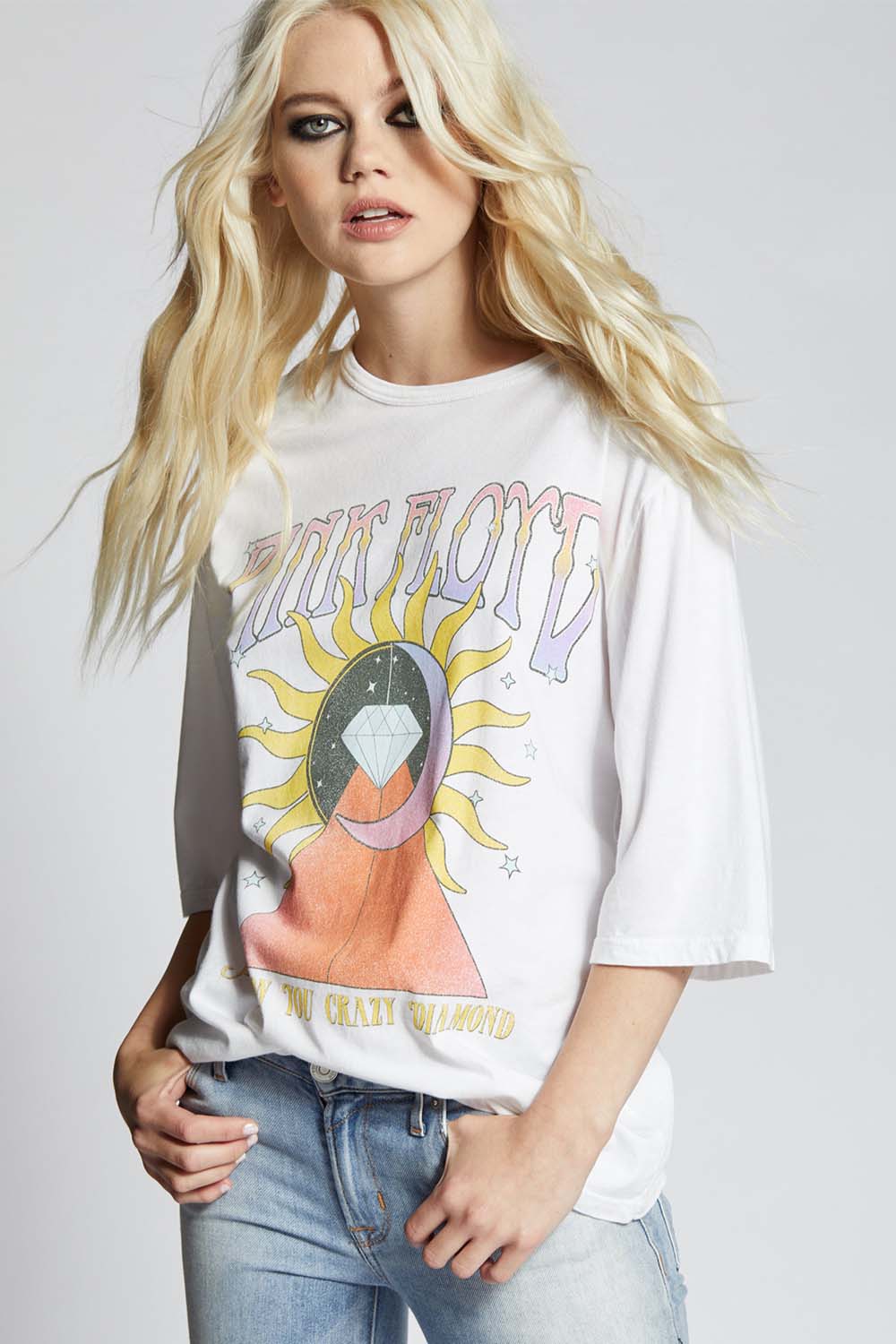 Pink Floyd Shine On You Crazy Diamond Oversized Vintage Tee
