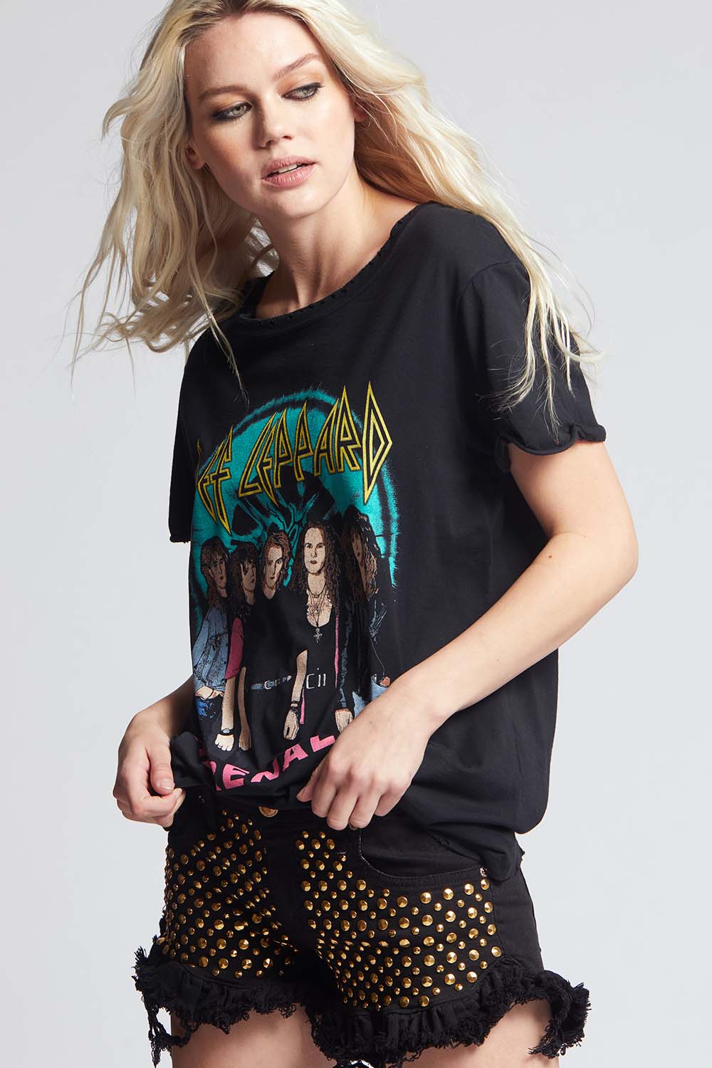Def Leppard Band Members Adrenalize Tee