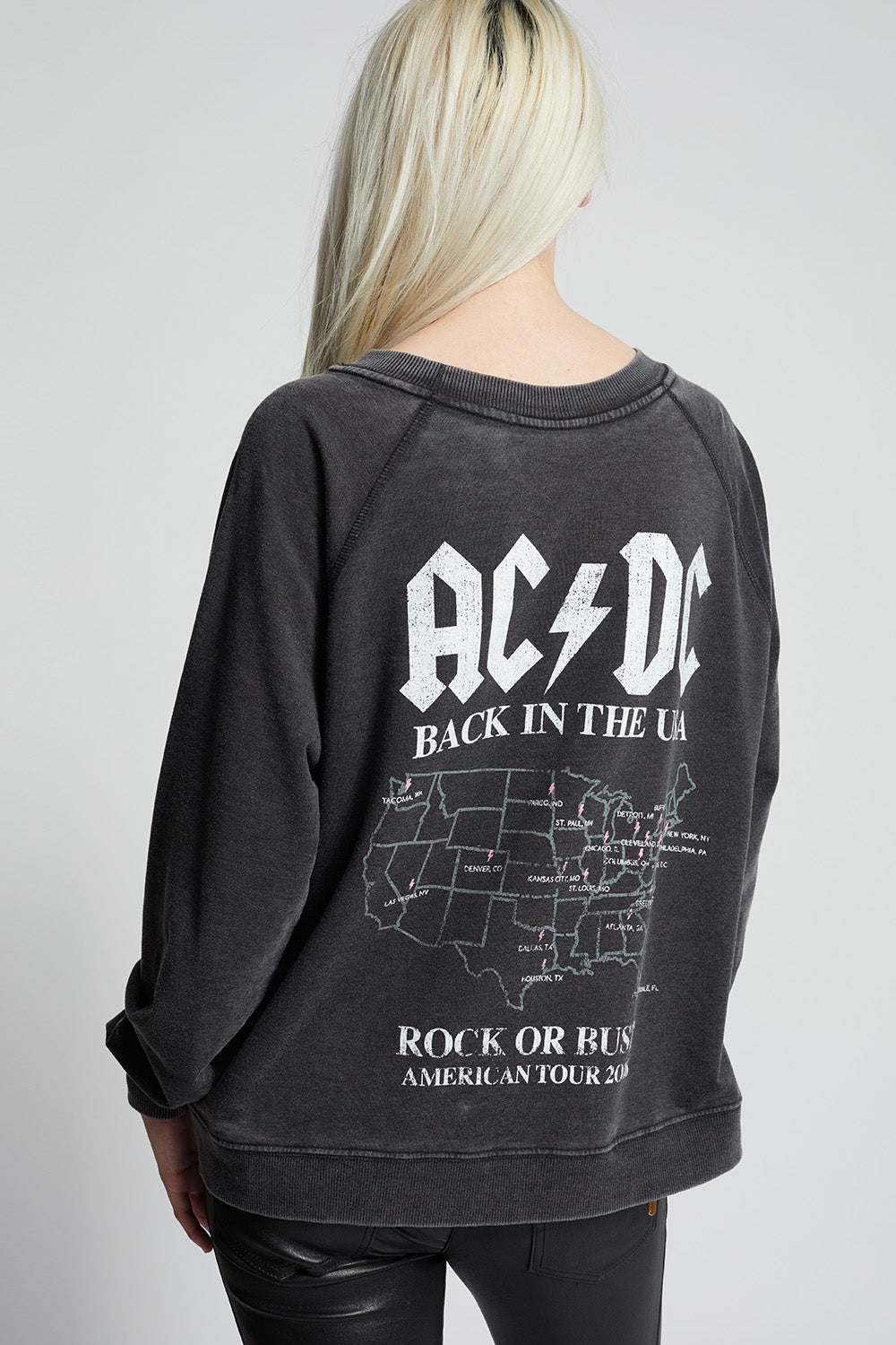 AC/DC Back In Black Sweatshirt