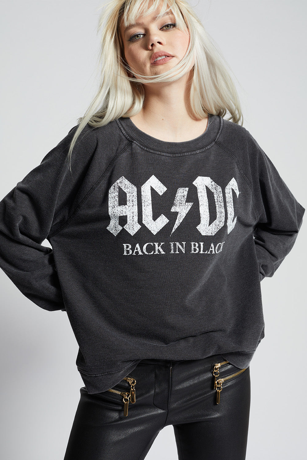AC/DC Back In Black Sweatshirt