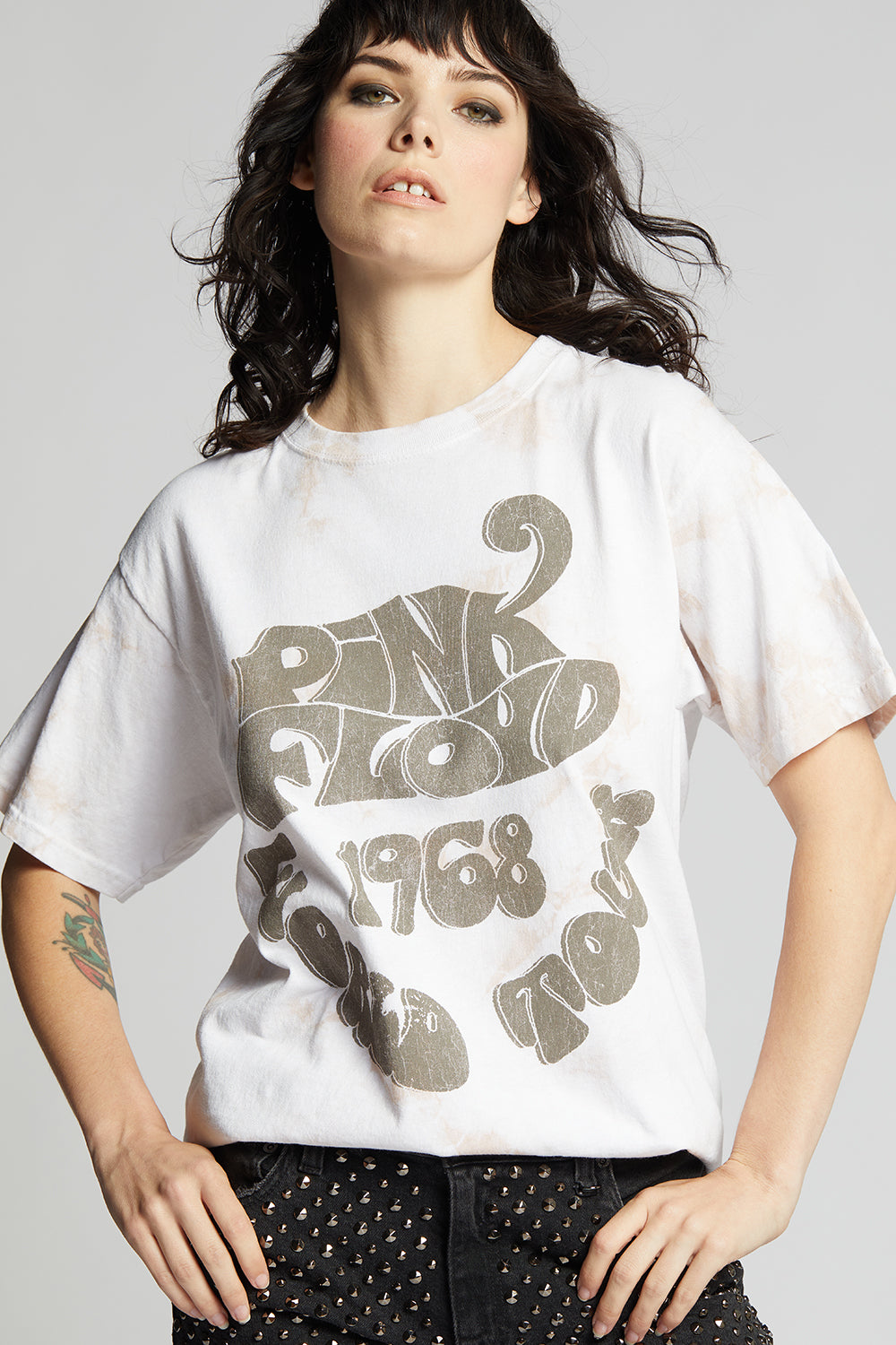 Pink Floyd 1968 World Tour Unisex Tie Dye Tee
