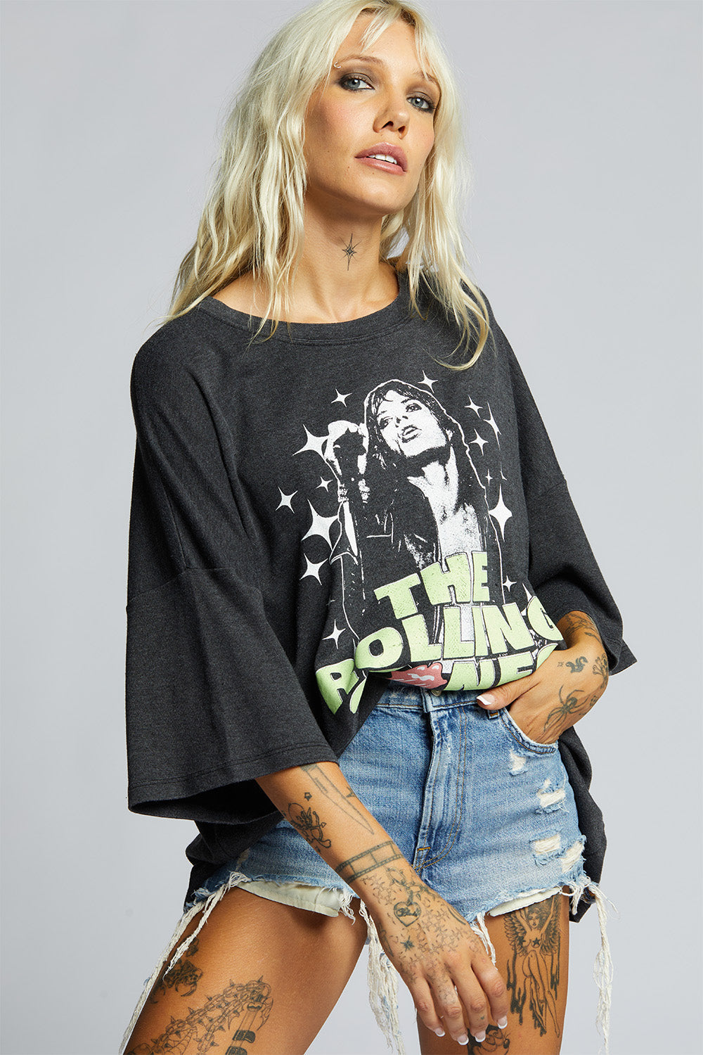 The Rolling Stones Live From Europe 1976 Vintage Band Tee
