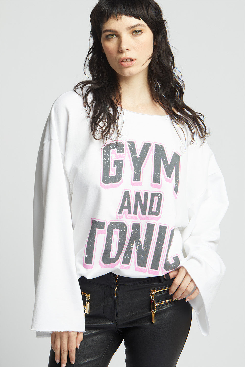 Gym & Tonic Retro Style Bell Sleeves