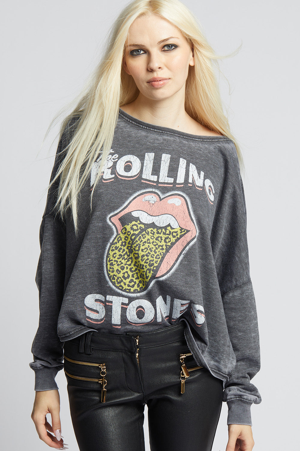 The Rolling Stones One Size Graphic Sweatshirt