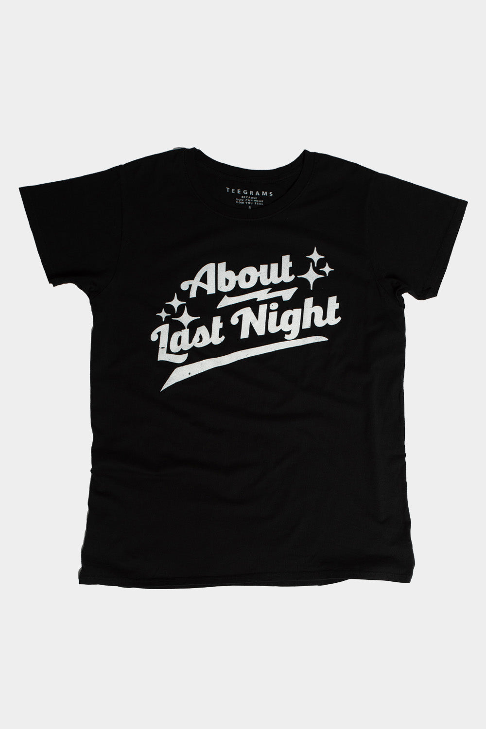 About Last Night Black Unisex Tee