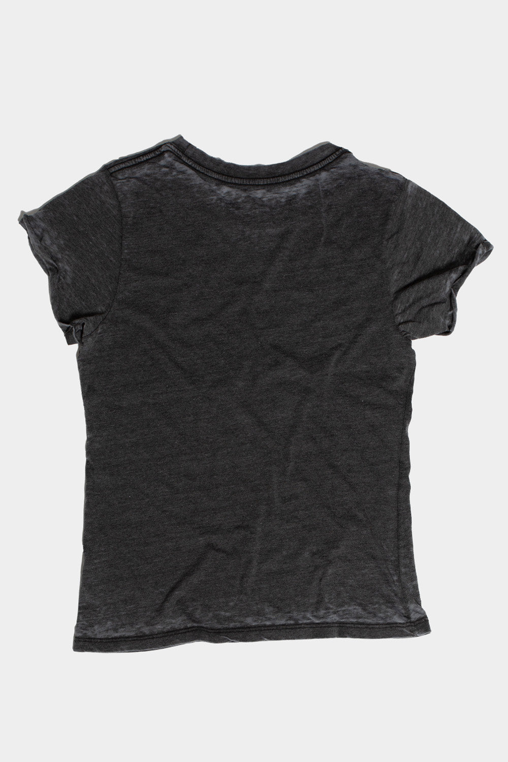 Black Distressed Tee