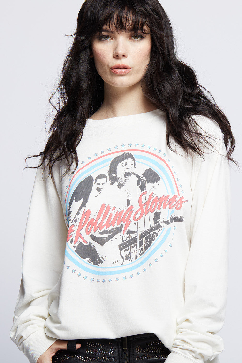 The Rolling Stones Oversized Vintage Concert Sweatshirt