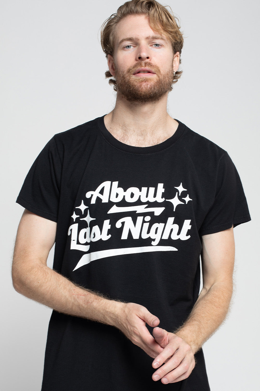 About Last Night Black Unisex Tee