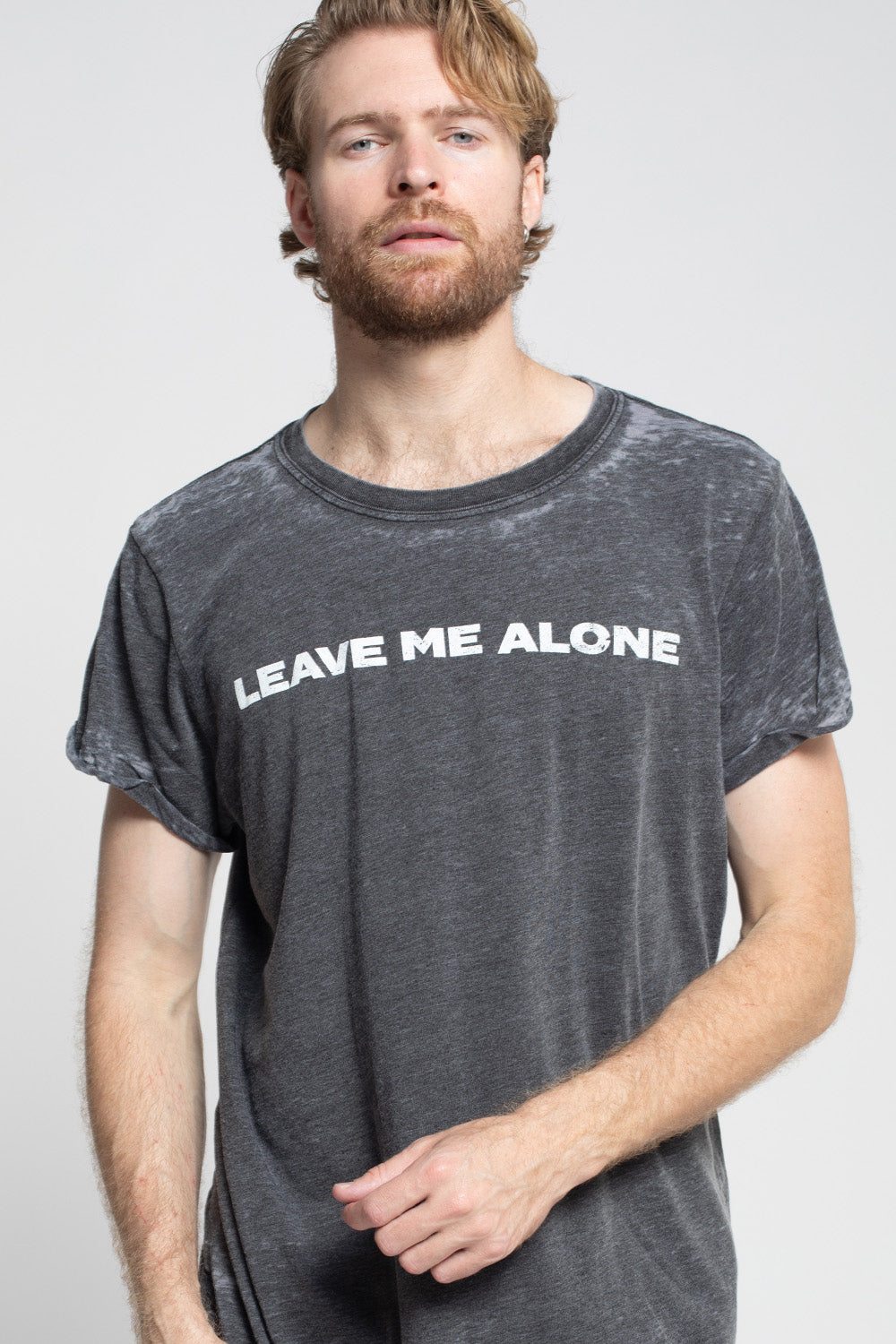 Leave Me Alone Fitted Tee