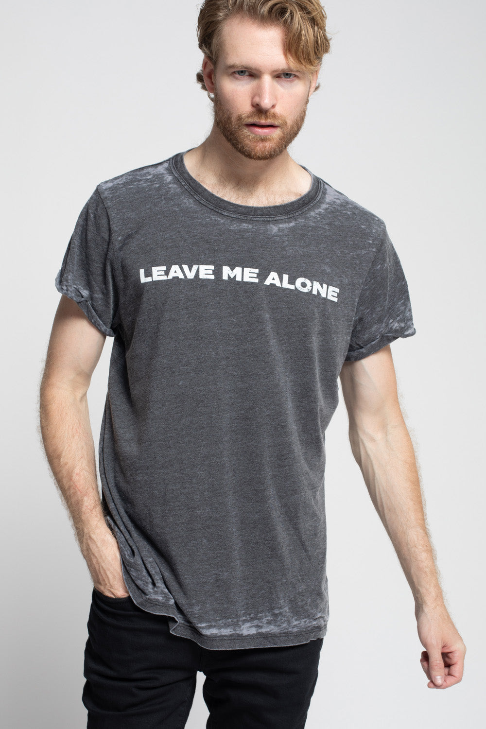 Leave Me Alone Fitted Tee