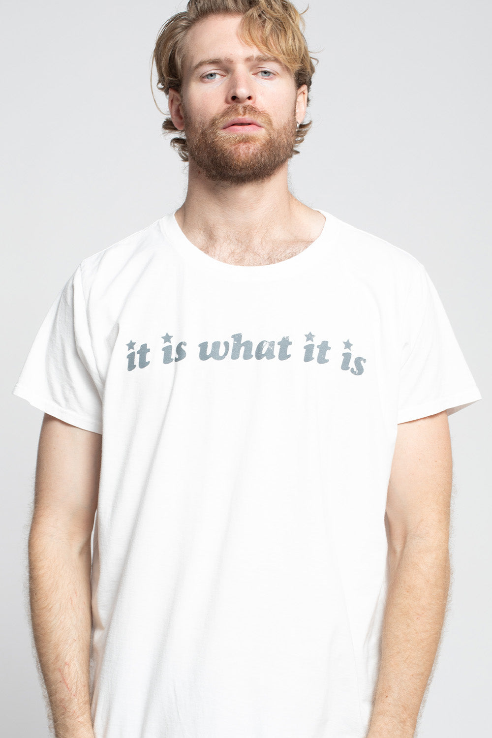 It Is What It Is White Tee