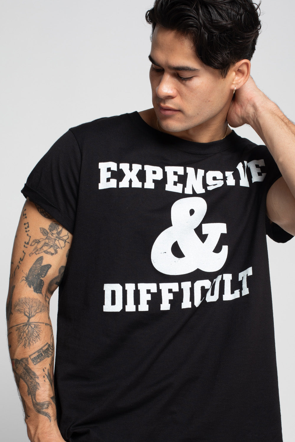 Expensive & Difficult Black Tee