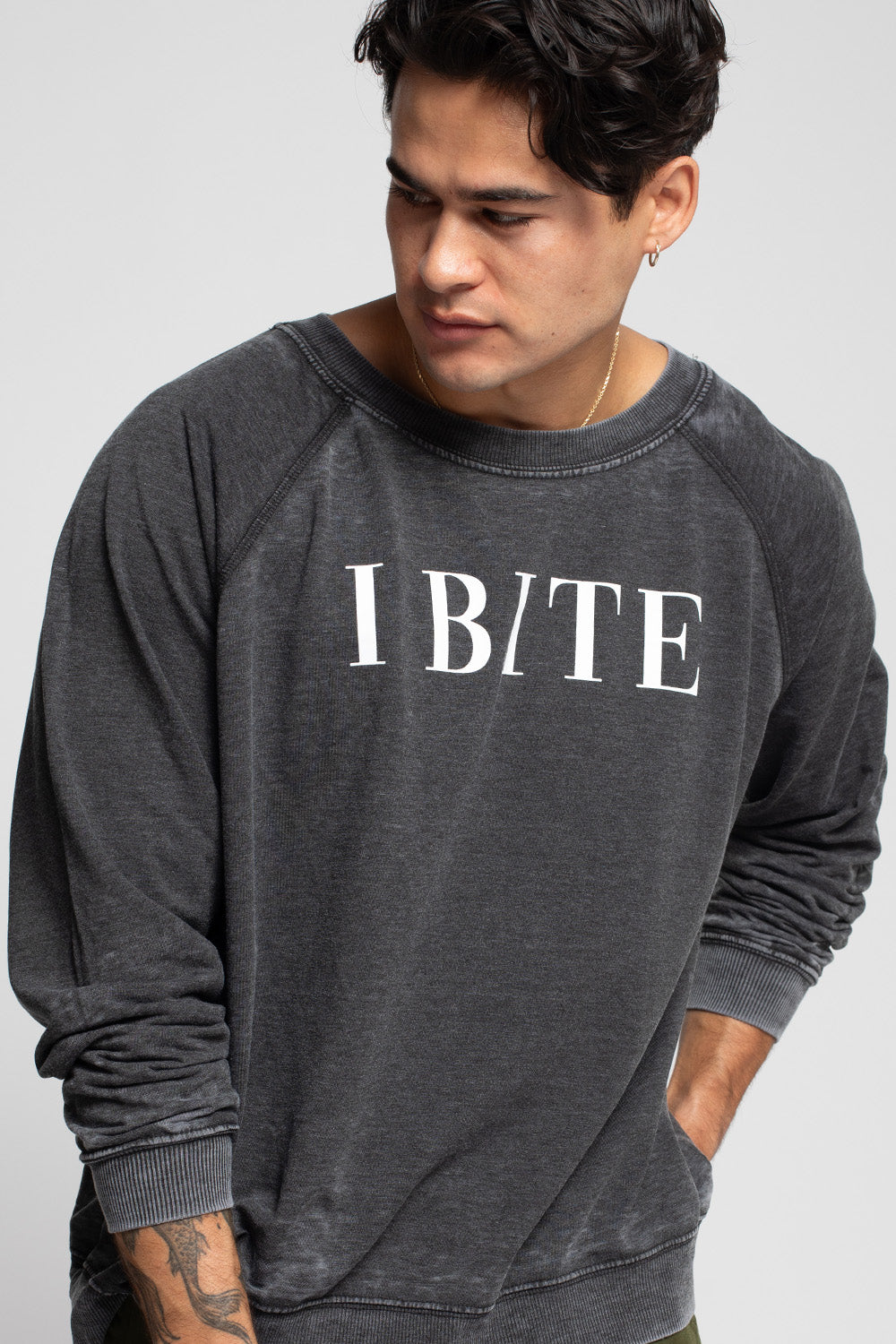 I Bite Sweatshirt