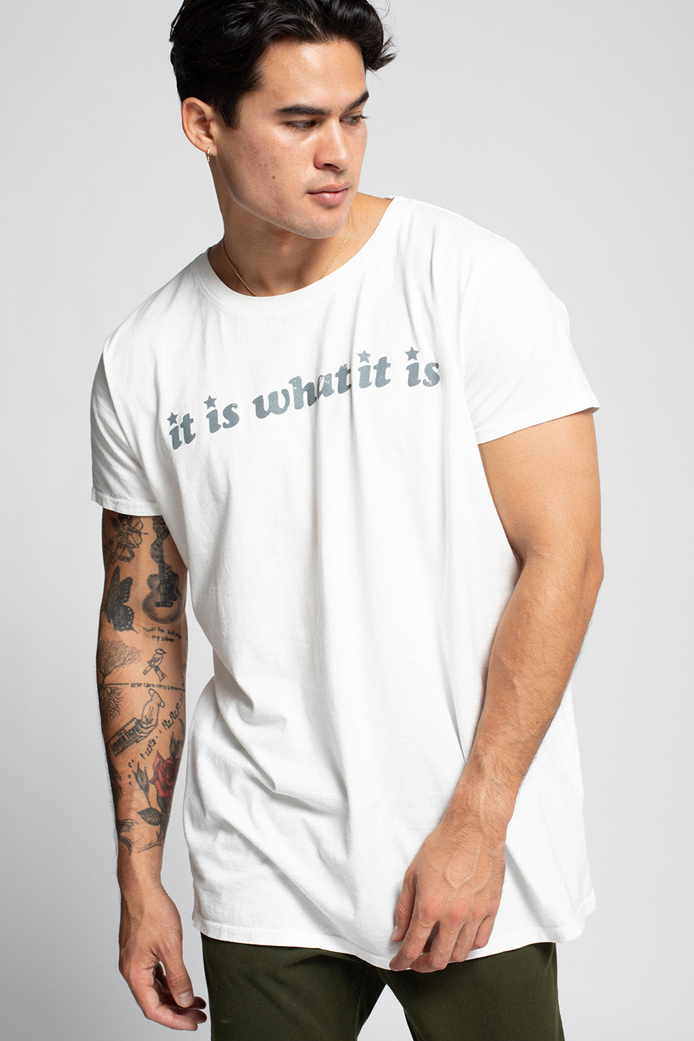 It Is What It Is White Tee
