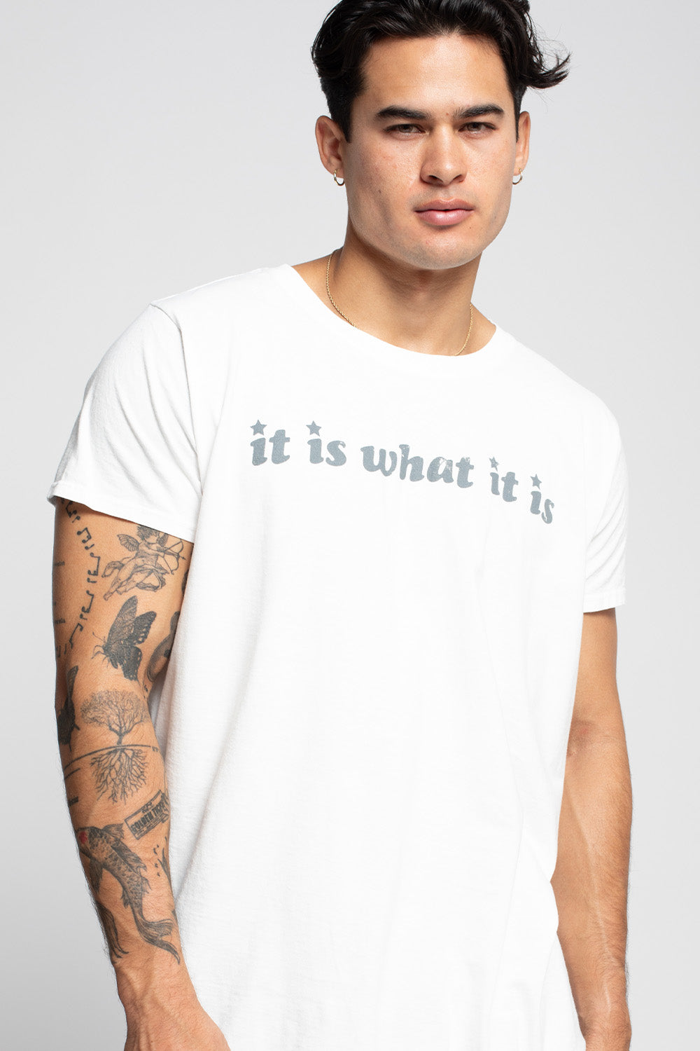 It Is What It Is White Tee