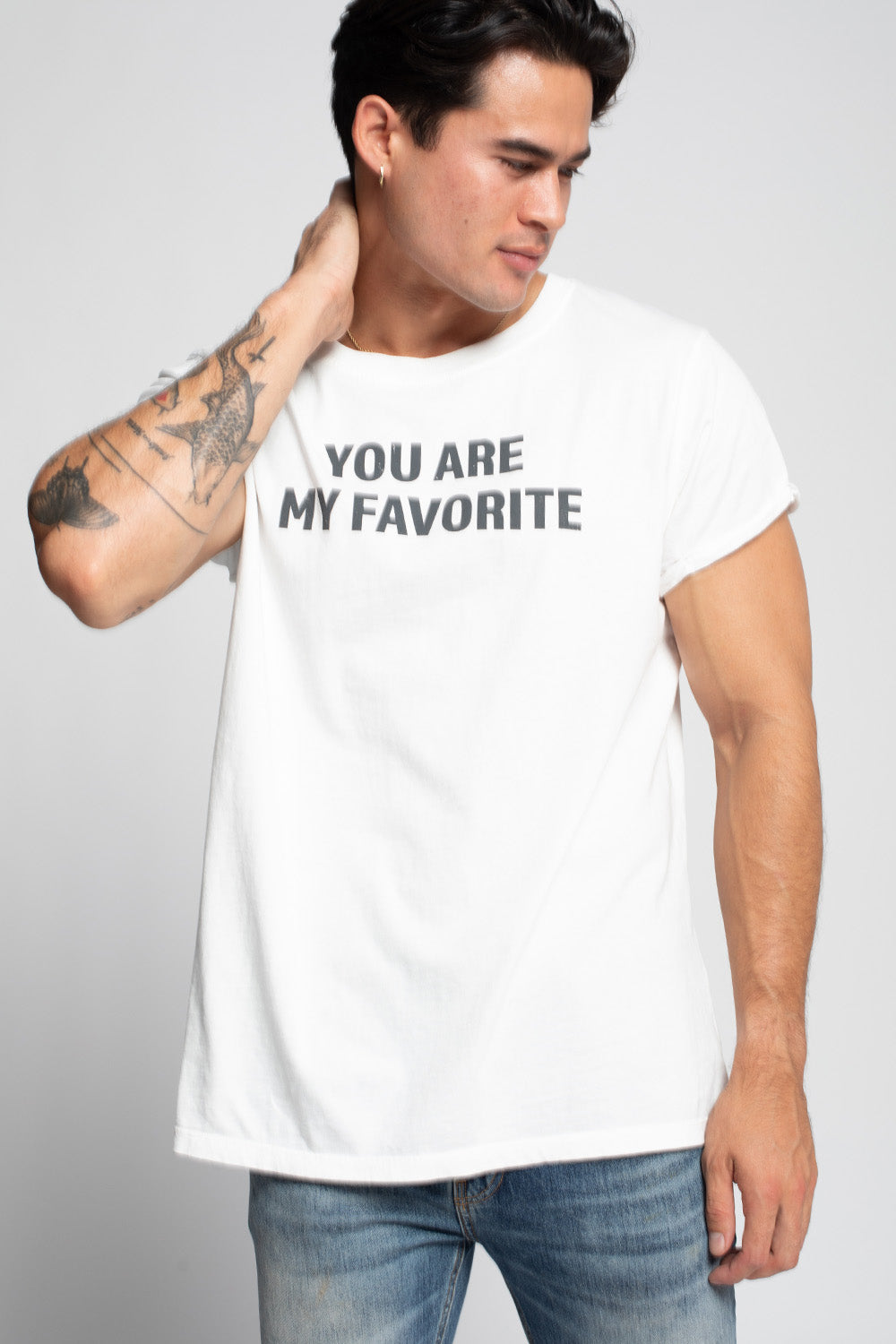 You Are My Favorite Fitted Tee