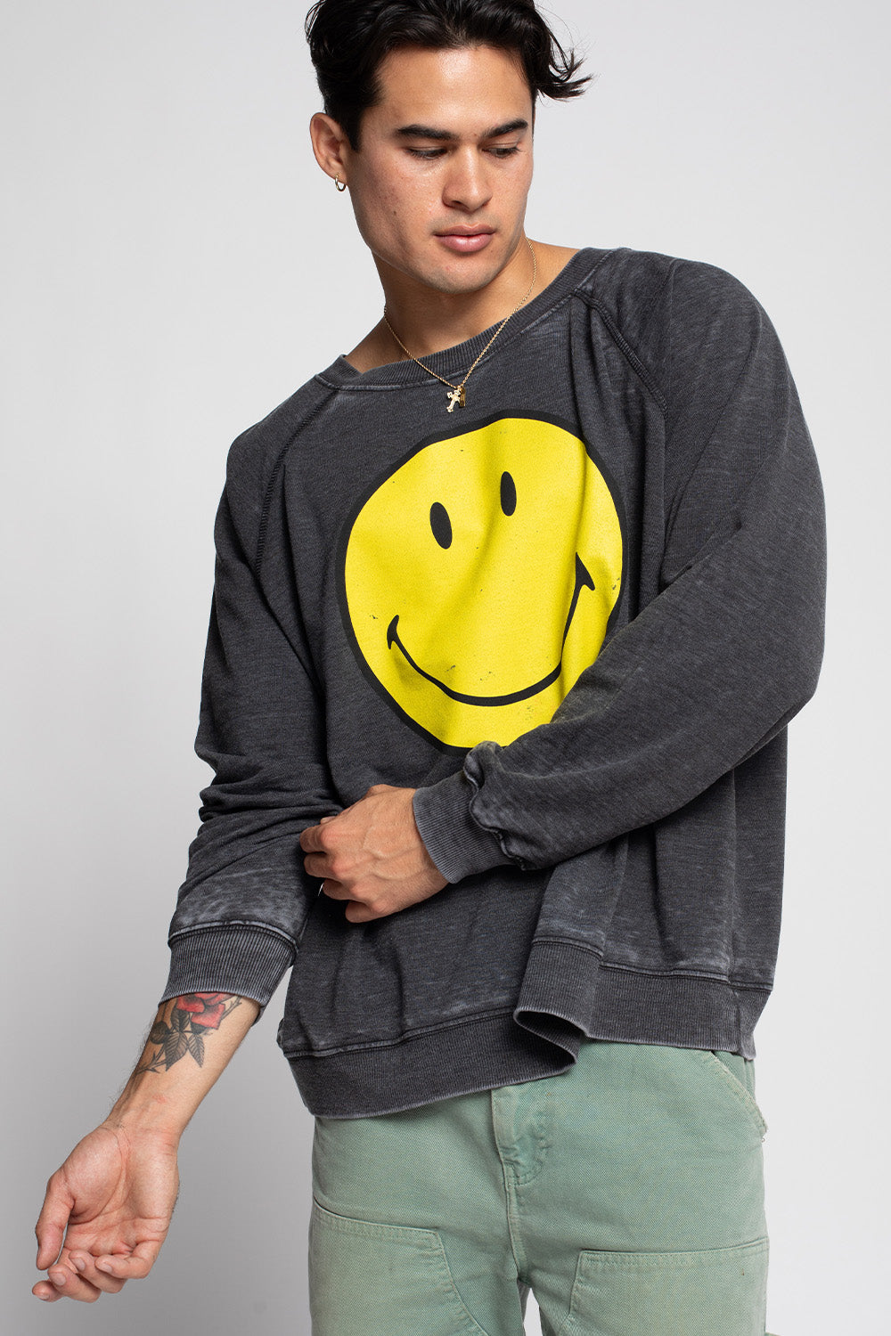 Smiley Take the Time to Smile Sweatshirt