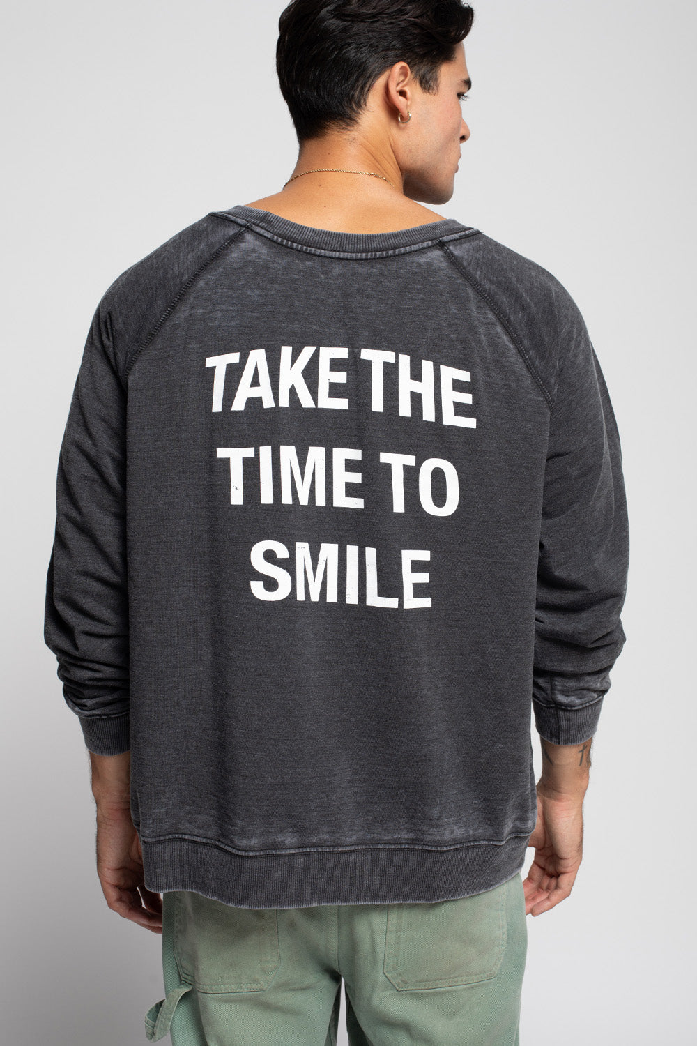 Smiley Take the Time to Smile Sweatshirt