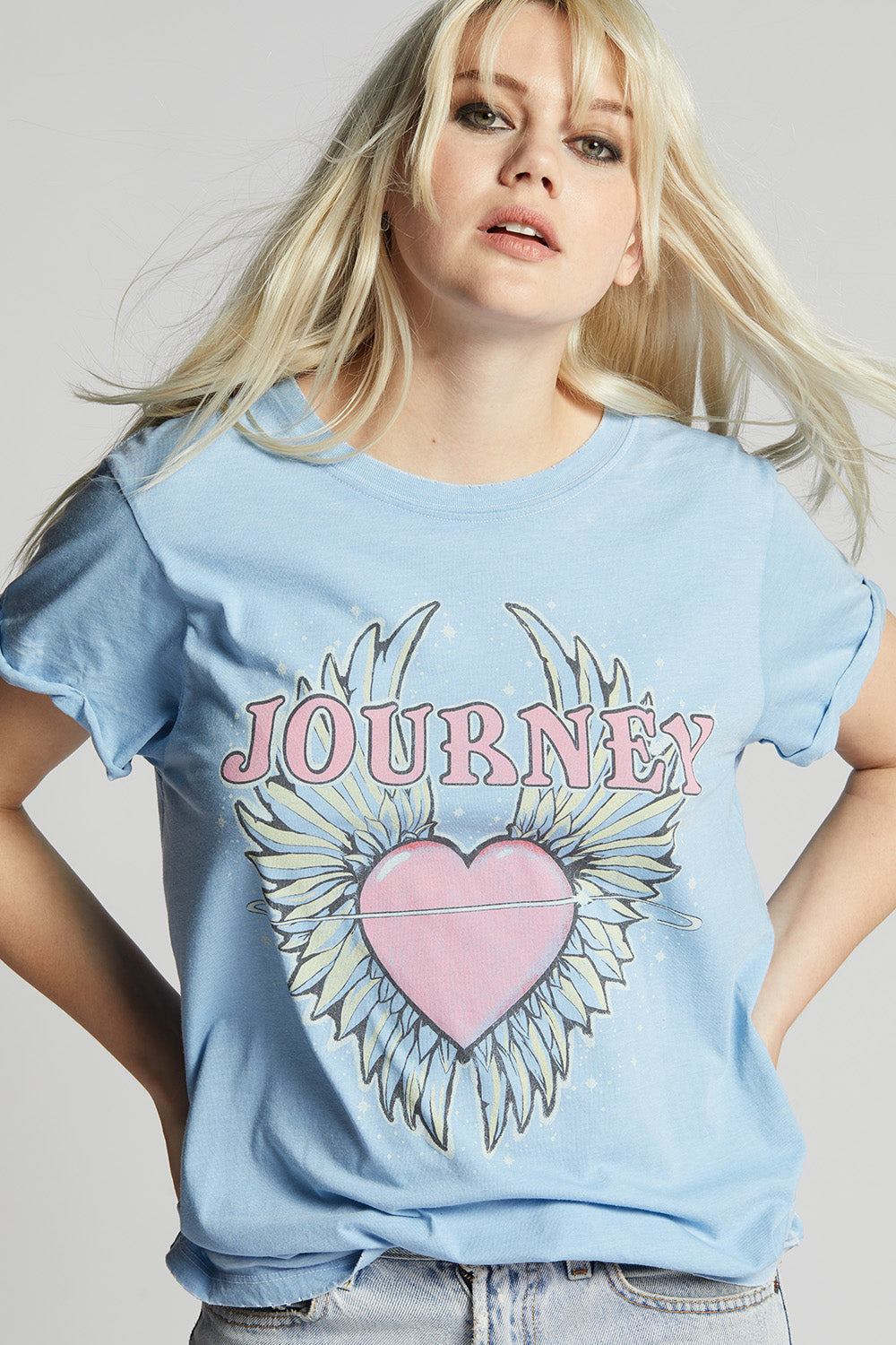 Journey Don’t Stop Believin’ Vintage Graphic Tee