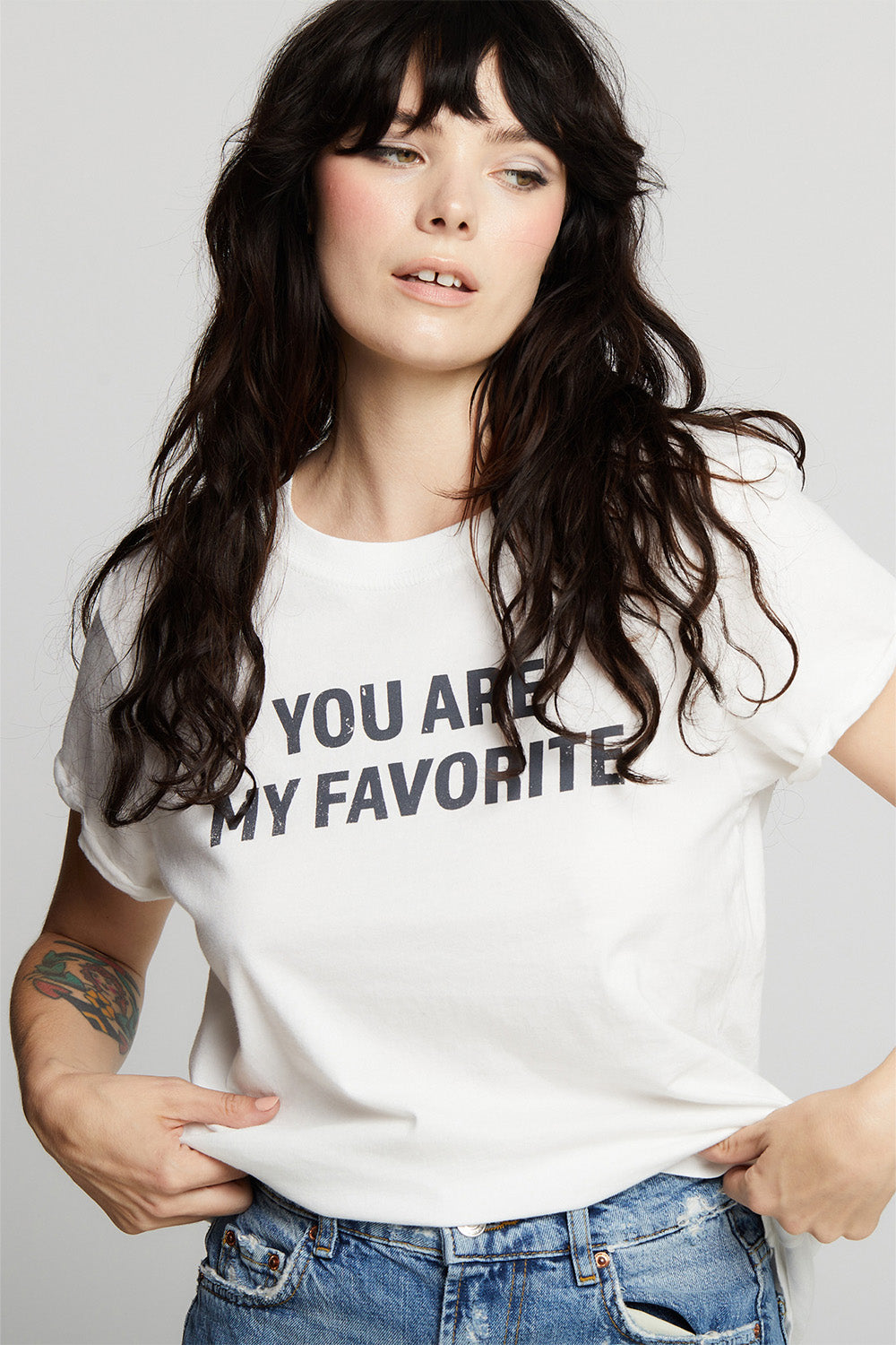 You Are My Favorite Fitted Tee