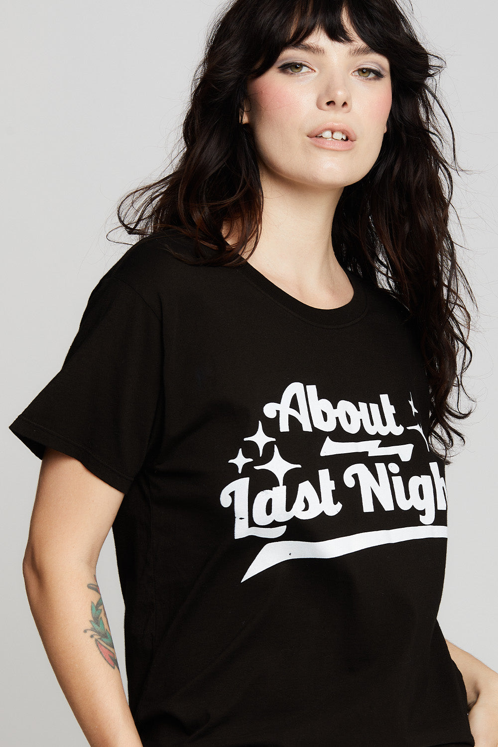 About Last Night Black Unisex Tee