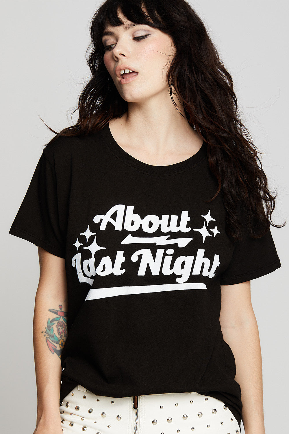 About Last Night Black Unisex Tee