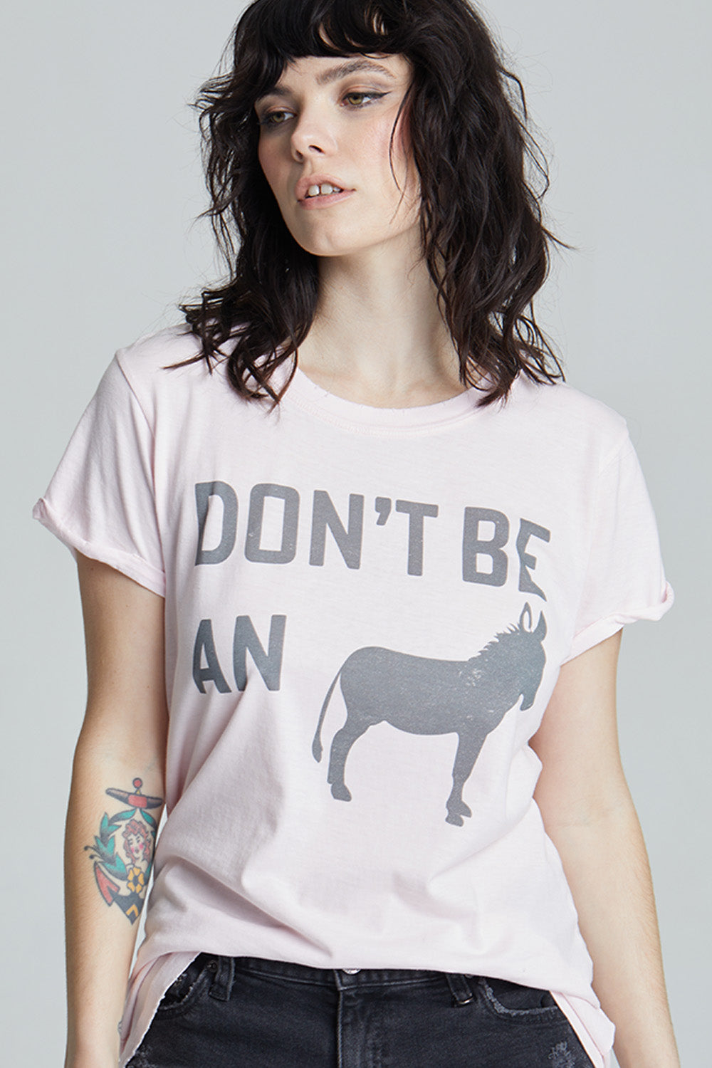 Don't Be A "Donkey" Petal Tee