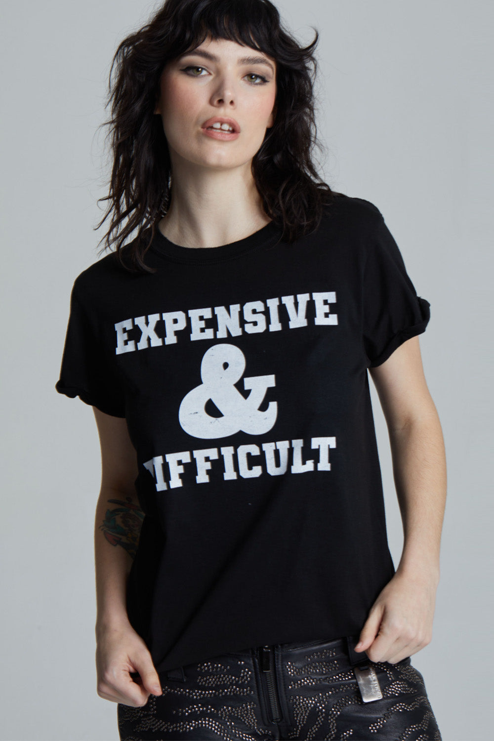 Expensive & Difficult Black Tee