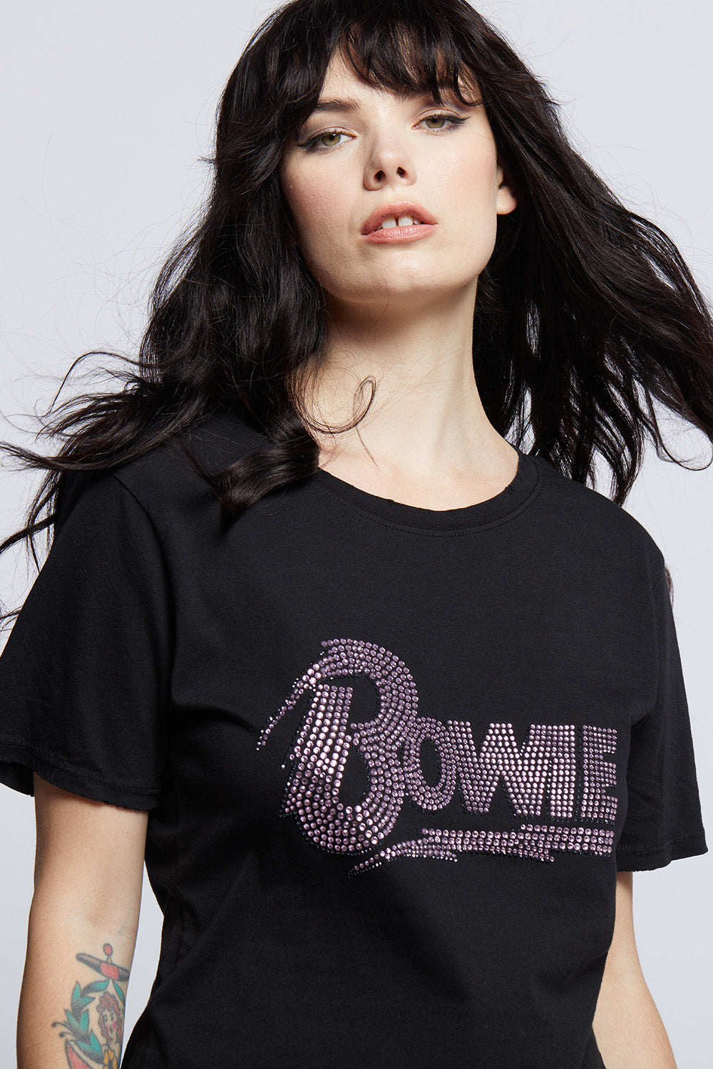 Bowie Crystal Boyfriend Tee