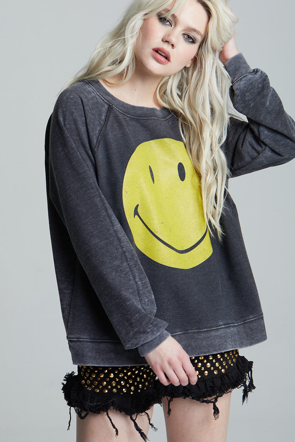 Smiley Take the Time to Smile Sweatshirt