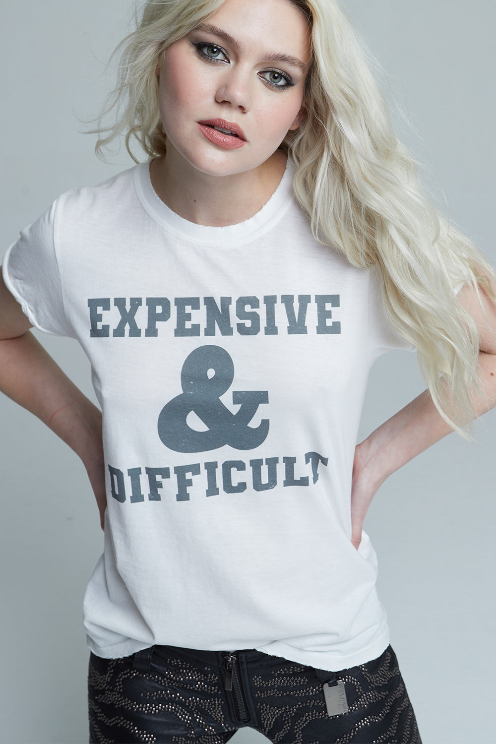 Expensive & Difficult White Tee