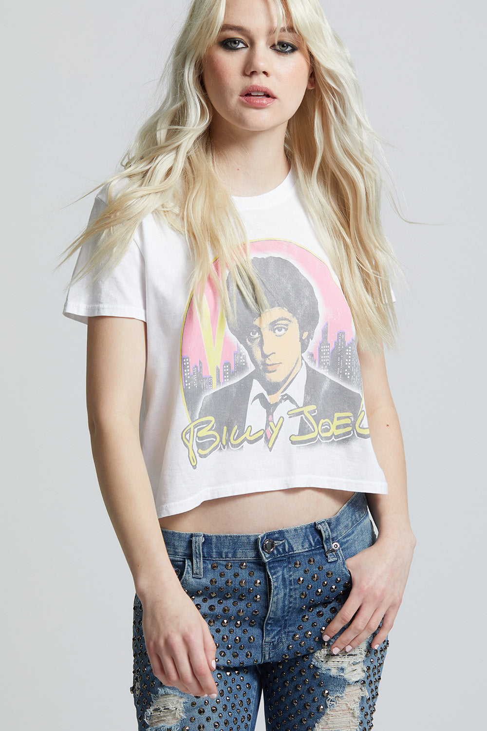 Billy Joel Rock & Roll Crop Tee