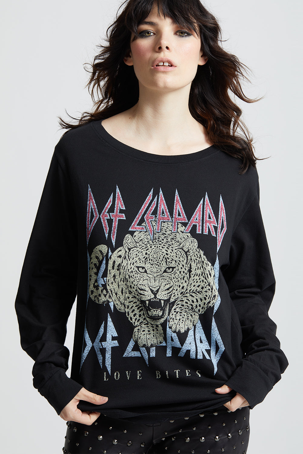 Def Leppard Love Bites Long Sleeve Tee