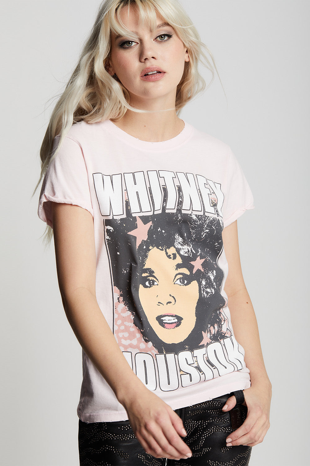 Whitney Houston "How Will I Know" Fitted T-Shirt – Retro 80s Graphic Tee by Recycled Karma