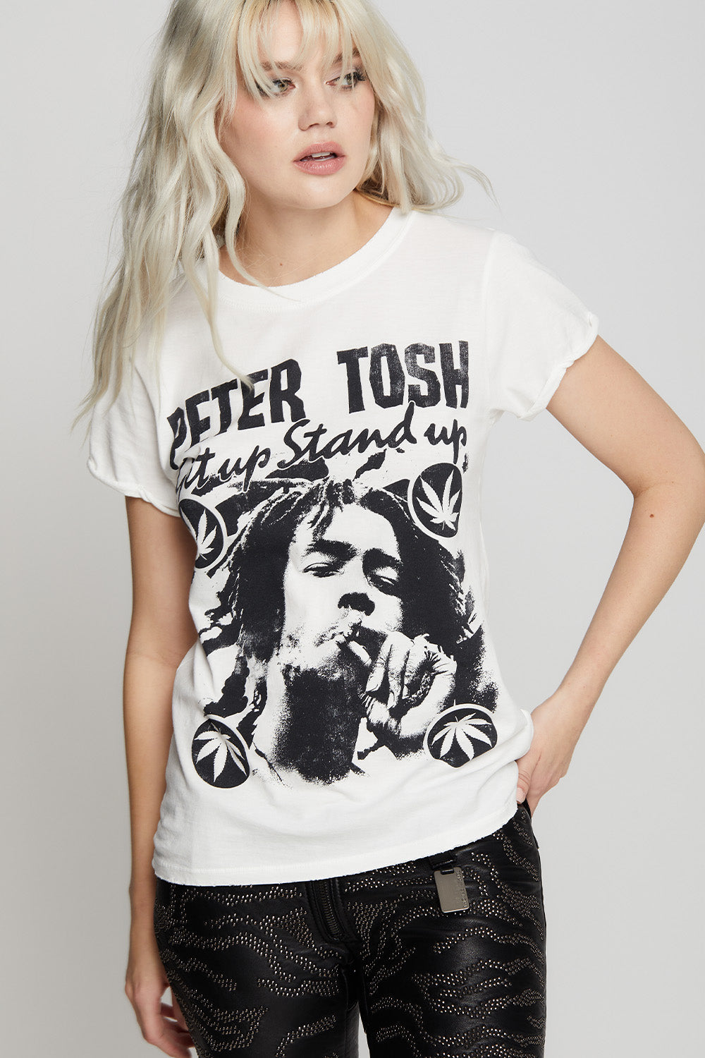 Peter Tosh Get Up Stand Up Vintage Style Graphic Tee