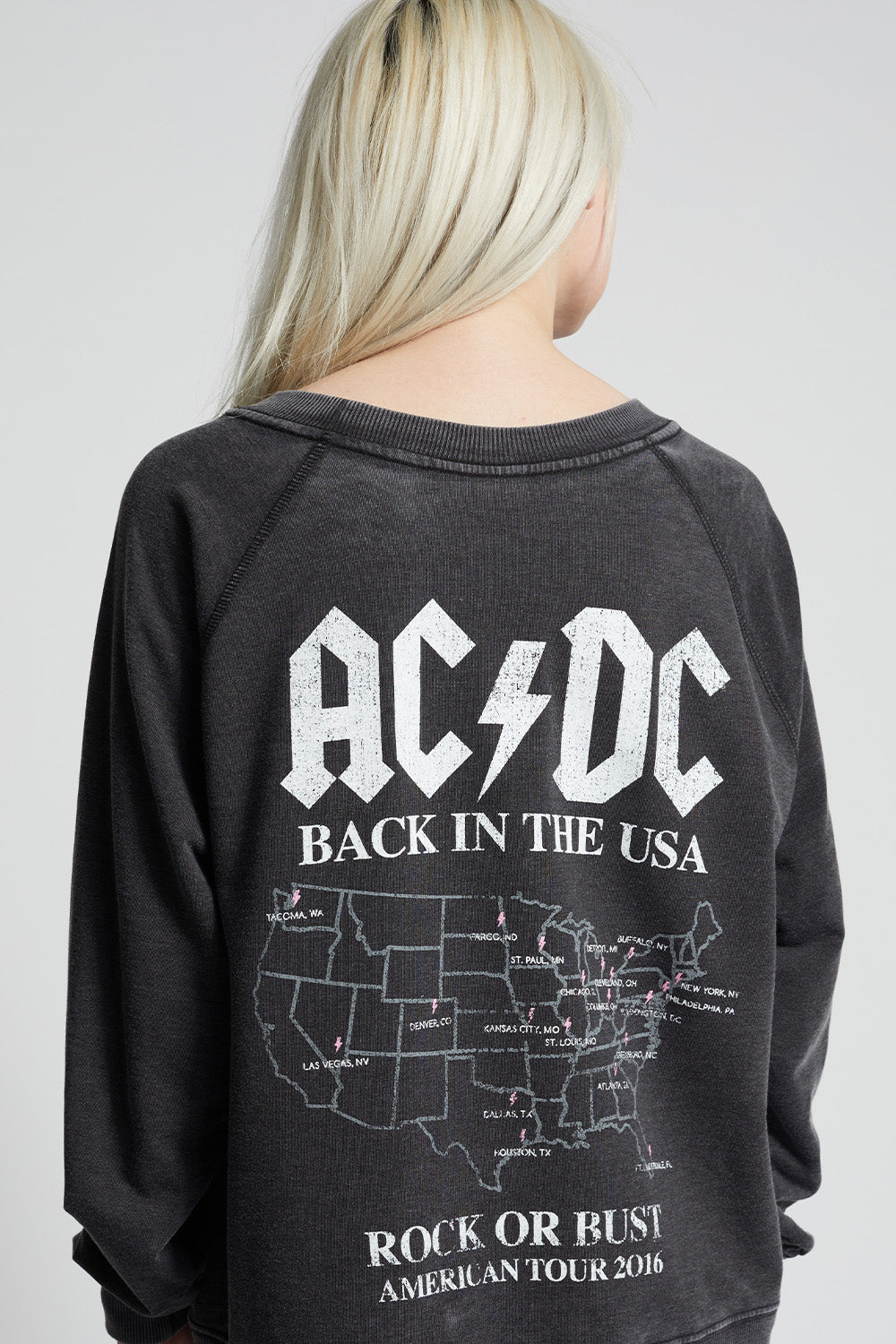 AC/DC Back In Black Sweatshirt