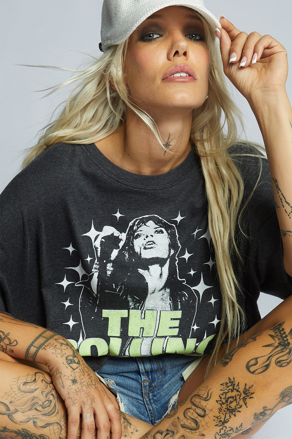 The Rolling Stones Live From Europe 1976 Vintage Band Tee