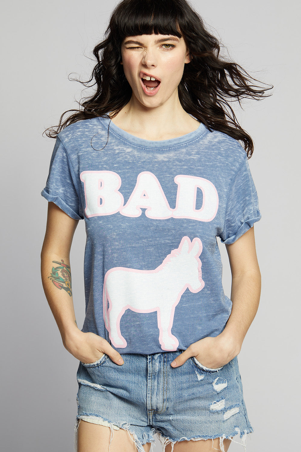 Bad A**  Vintage Graphic Tee