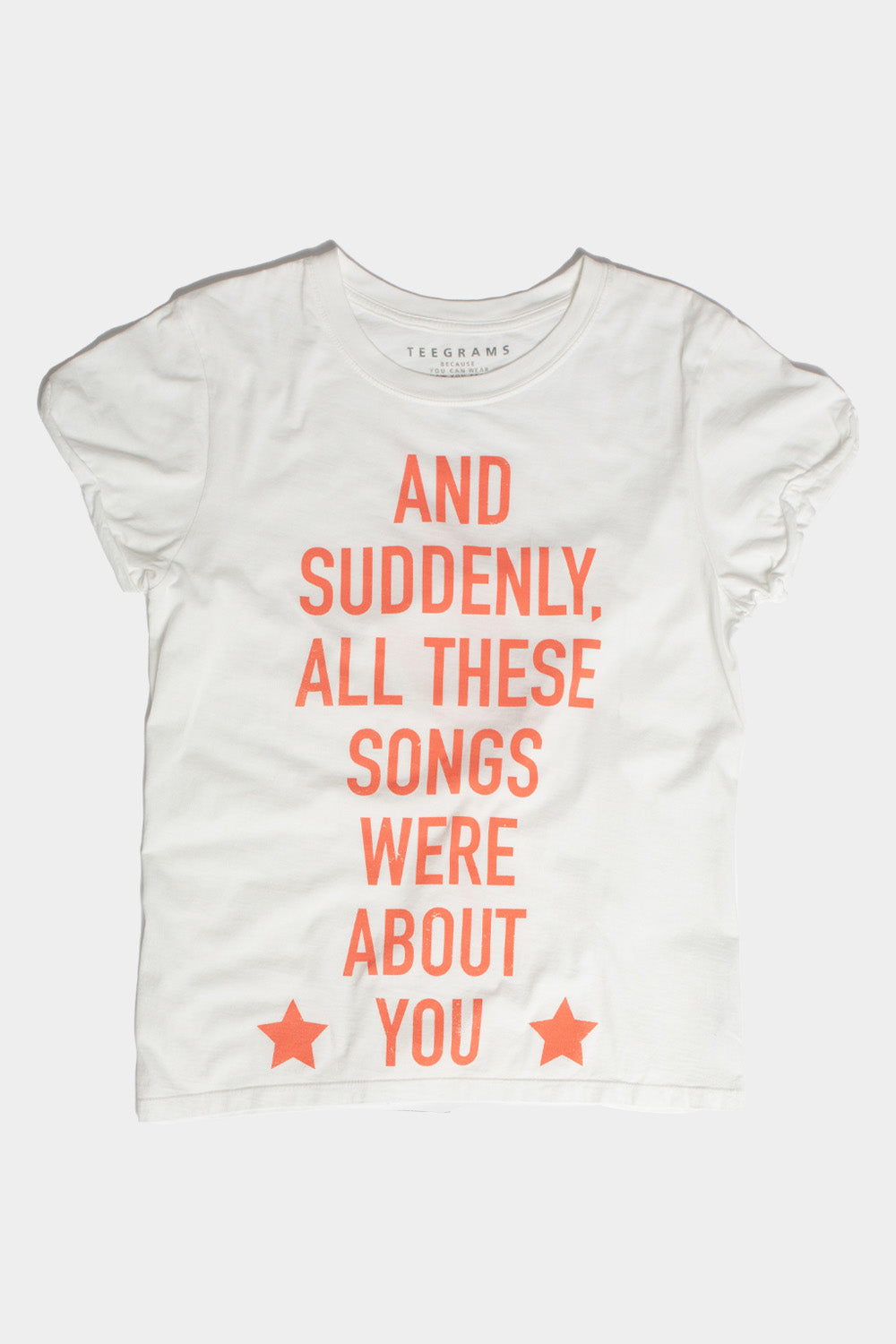 Songs About You Fitted Tee