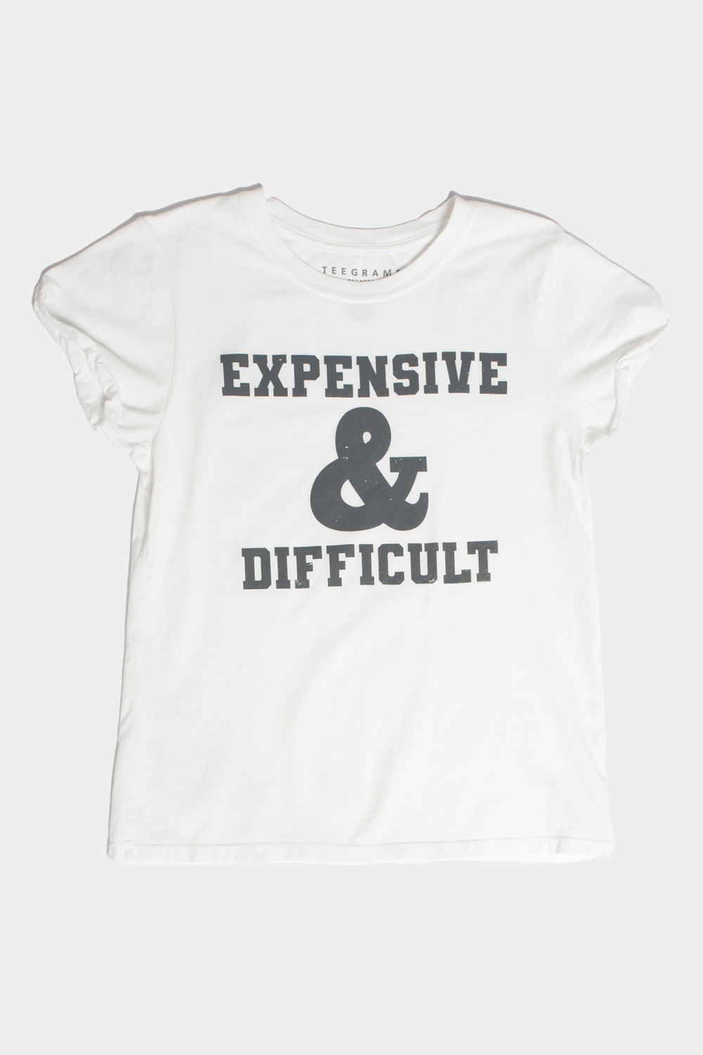 Expensive & Difficult White Tee
