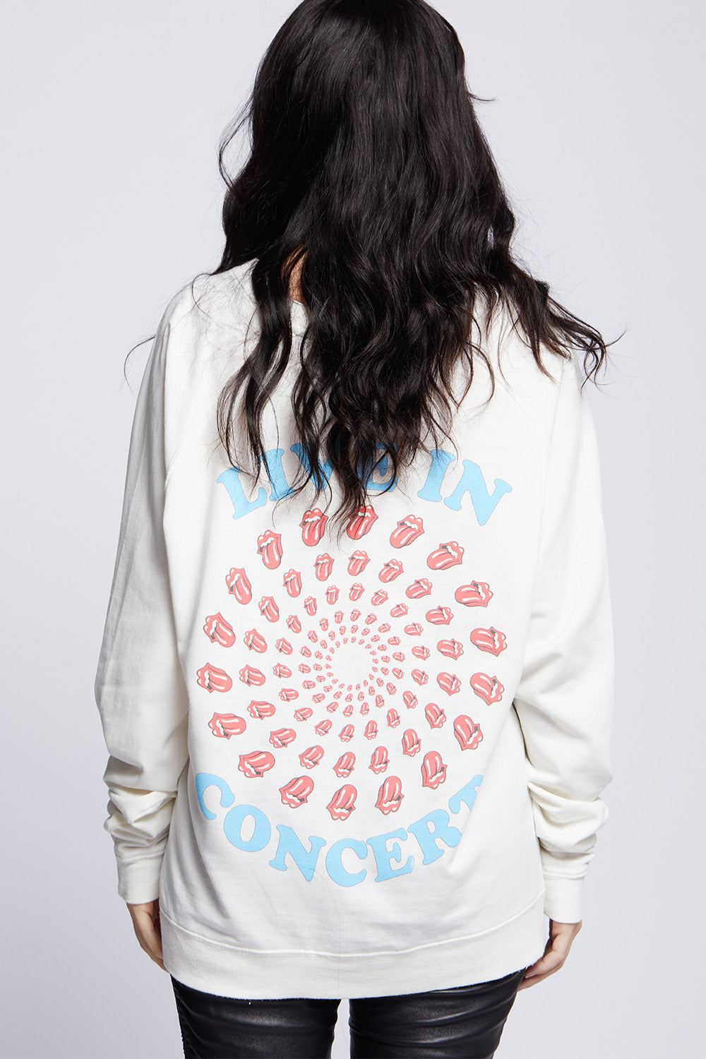 The Rolling Stones Oversized Vintage Concert Sweatshirt