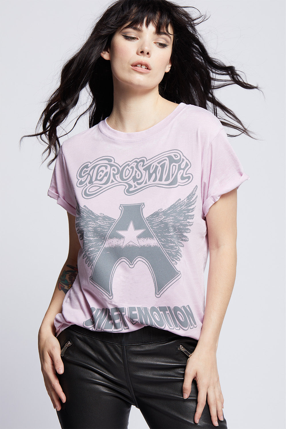 Aerosmith Sweet Emotion Slim Fit Vintage Band Tee