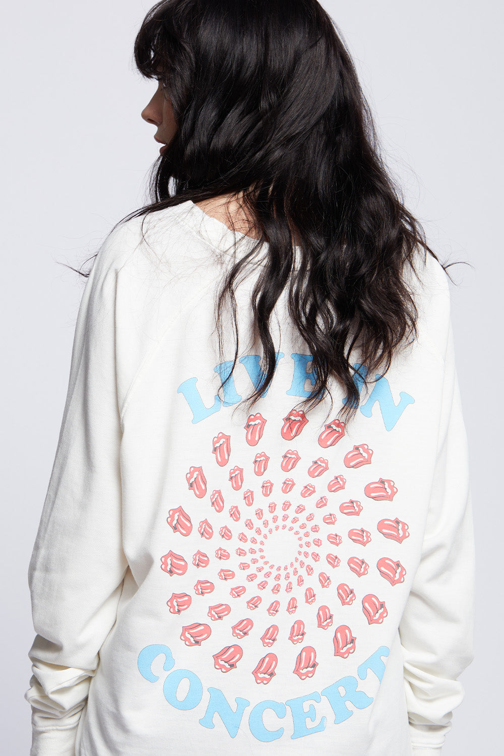 The Rolling Stones Oversized Vintage Concert Sweatshirt